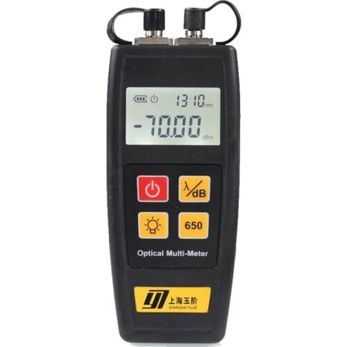 YOUYSI 70dBm~+6dBm 1-50mW VFL YJ-550A Fiber Optic Mini Optical Power Meter with Visual Fault Locator