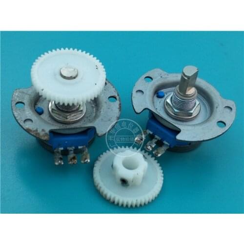 1pcs/lot Used for COSMOS RVQ24YNC0305 20F B502 5K potentiometer with gear 25MMX3MM