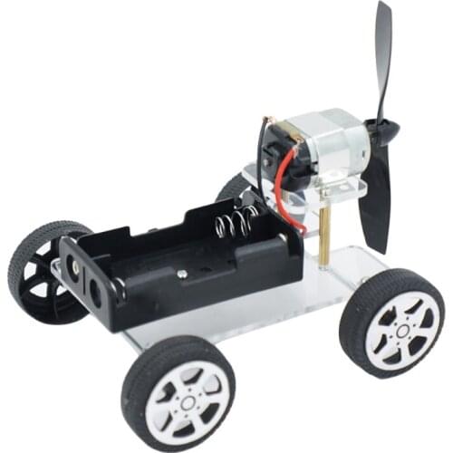 1Pc Wind Power Car Model Making Accessories Set Mini DIY Making Set Technology Science Toys Educational Kits for Kids