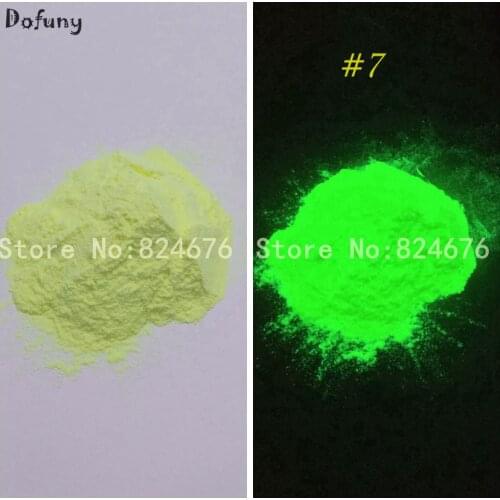 10g Yellow Glowing Luminescent powder phosphor powder,DIY Nail enamel powder glow powder,Nail Glitter Decoration pigment