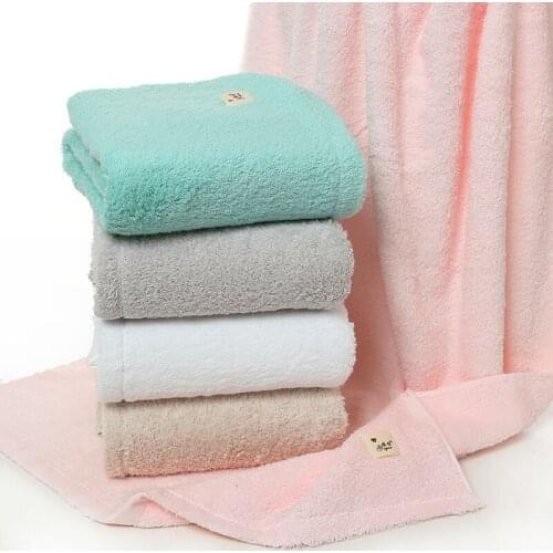 140x70cm cotton bath towel soft beach towel blanket white/green/pink/light khaki/grey water absorption wrapped towel adult