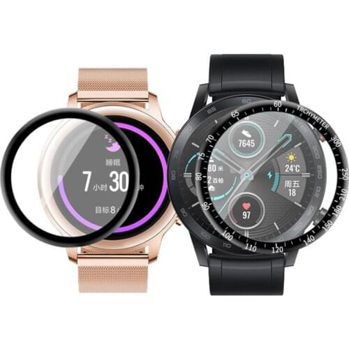 5D Screen Protector For Huawei Honor Magic Watch 2 42mm 46mm Full Cover Protective Guard Film For Honor Magic 2 42mm 46mm