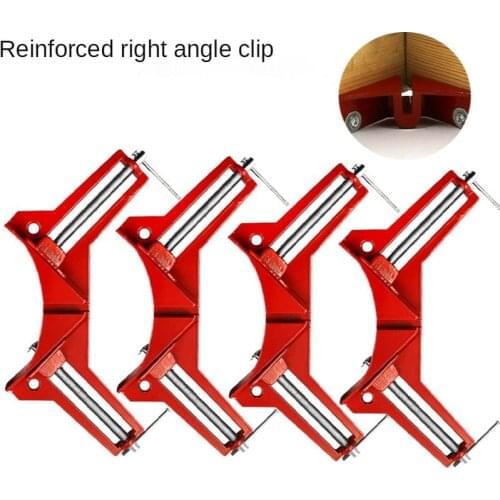 4 Pieces of 90 Degree Angle Clip Right Angle Woodworking Frame Clip DIY Glass
