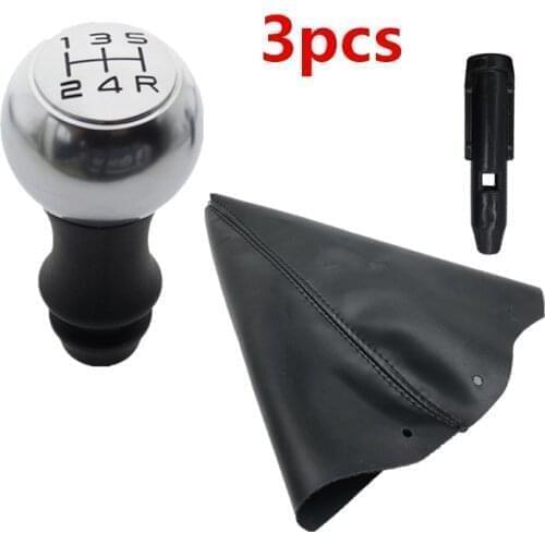 5 Speed Gear Shift Knob Boot Sleeve Adapter For Peugeot 106 206 207 306 307 407 408 Sega C4L Triumph C5 C2 Elysee Picasso C4