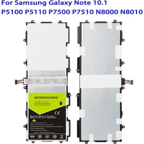 7000mAh SP3676B1A For Samsung Galaxy Note 10.1 GT-N8000 P7500 P7510 P5100 P5110 N8010 N8020 P5113 Battery