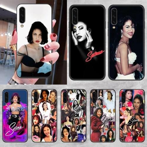 Selena quintanilla Phone case For Samsung Galaxy A 3 5 7 8 10 20 21 30 40 50 51 70 71 E S 2016 2018 4G black luxury bumper tpu