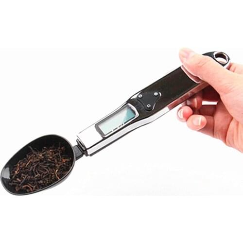 Digital Measuring Spoons 500g/0.1g Electronic Spoon Weight Volumn Food LCD Display Scale [3]