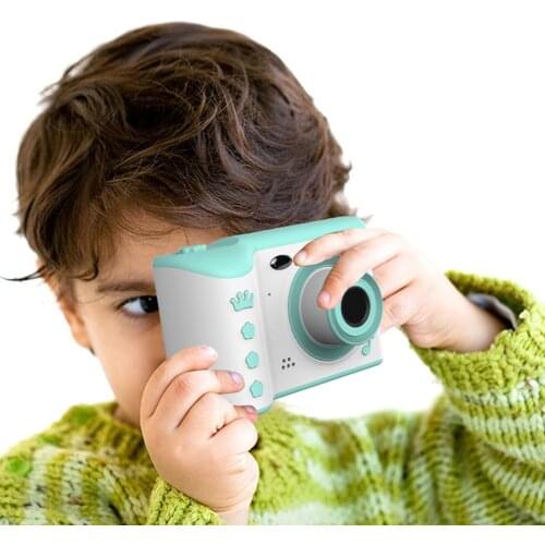 Children Camera 2.8" IPS Eye Protection Screen HD Touch Screen Digital Dual Lens 18MP Camera Toys For Kids