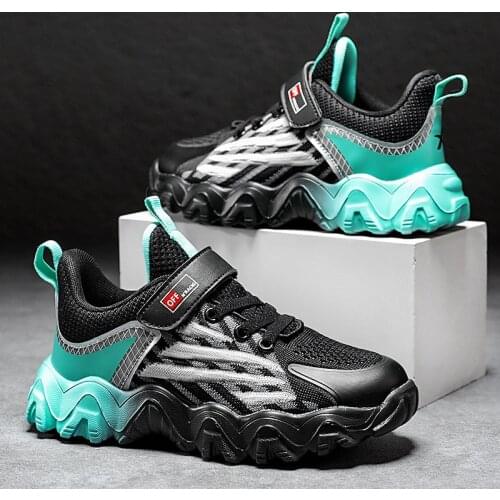 Kids Sport Shoes For Boys Sneakers Breathable Children Casual Non-Slip Walking Sneakers Lightweight Girls Fashion Running Shoes