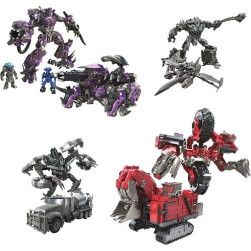 Hasbro Transformers Studio Series SS53 Stir Master 54 Megatron 55 Sweeper 56 Sasser Cool Transformable Doll Birthday Present
