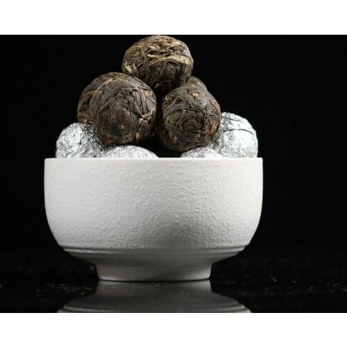 Chinese Yunnan Old Ripe China Tea Health Care Pu'er Tea Brick For Weight Lose Tea