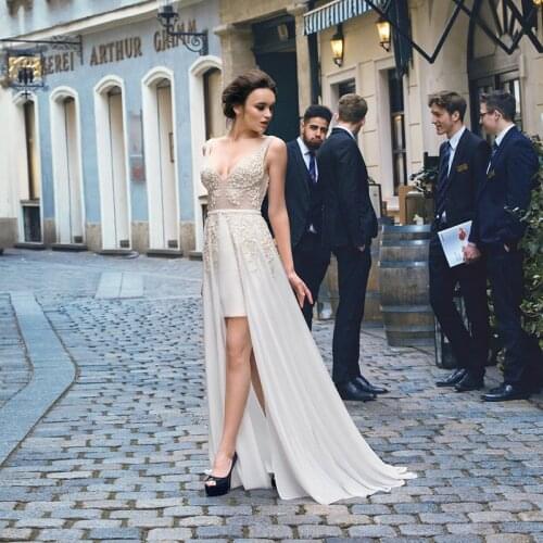 Lampades Chiffon Wedding Dresses