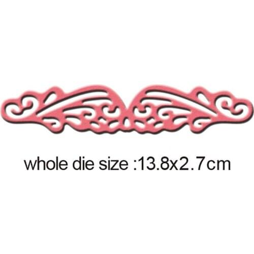 Metal Cutting Dies hollow stripe frame DIY Scrapbooking Paper Cards Stencil Embossing Decorative Craft die new 2020