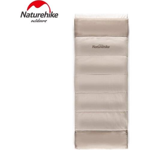 Naturehike Upper and Lower Cotton Sleeping Bag Adult Outdoor Single Camping Splicable down Cotton Sleeping Bag
