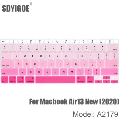 New For Apple laptop keyboard cover For air13 A2179 silicone protective cover 2020 Air13 keyboard case For mac accessories case