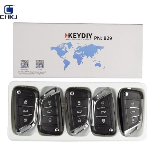 CHKJ B29 KEYDIY B Series KD MINI Remote Control For KD900/KD900+/URG200 KD-X2 Key Programmer 5PCS Wholesale Price