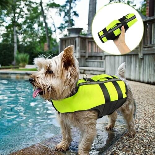 Pet Dog Life Jacket Safety Clothes Life Vest Swimming Clothes Swimwear For Small Big Dog Husky French Bulldog Dog Accessories