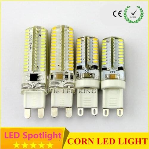 Super Bright G9 LED Lamp 7W 9W 12W 15W 21W Corn Bulb AC 220V SMD 2835 3014 48 64 96 104 152leds