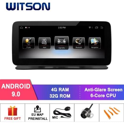 WITSON Android 9.0 10.25'' CAR RADIO for MERCEDES-BENZ C-Class C218 X218 2013 (NTG4.5)