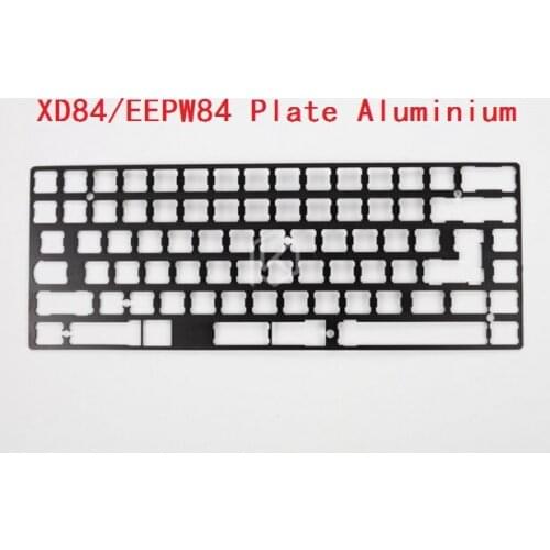 XD84 eepw84 Anodized Aluminum Mechanical Keyboard Plate DIY support xd84 eepw84 75% pcb