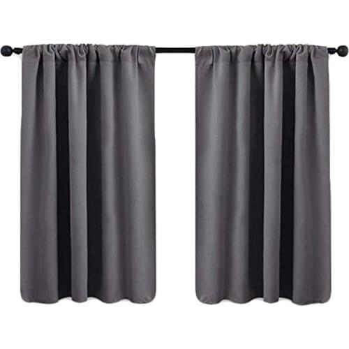 Blackout Curtains in the Kitchen Short Window Treatments for Living Room Bedroom Small Curtains For home interior Decoration