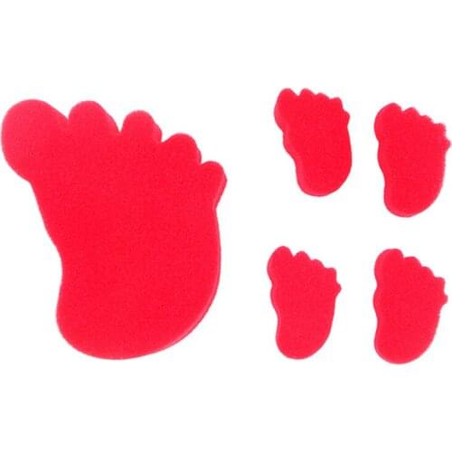 1set Multiplying Sponge Feet to Jumbo Mystery (1 big+4 small) Magic Tricks Appearing Magie Close Up Illusion Gimmick Props Funny