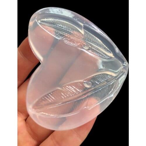 2 Styles feather mold DIY Resin Decorative Craft Jewelry Making Mold Scrapbooking Silicone Mould epoxy resin mold for jewelry