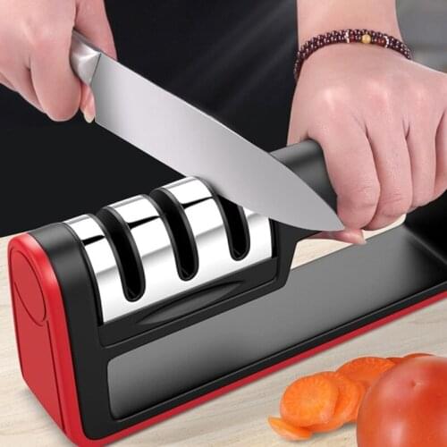 3 Stages Knife Sharpener diamond Quick Professional Knife sharpening Stone Tools
