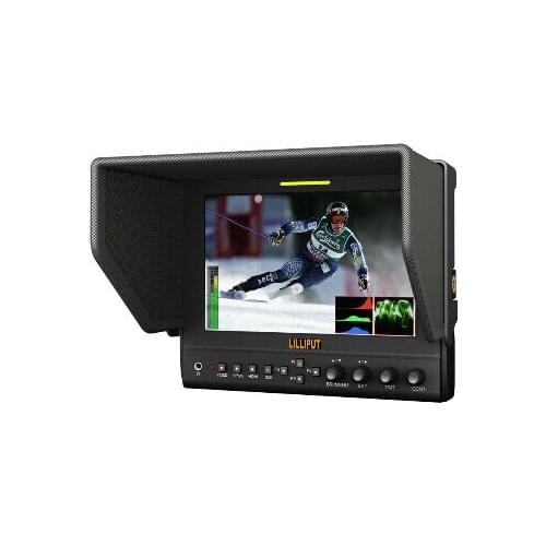 Photo Studio Accessories Lilliput 663 7inch IPS 1080P HDMI IN HD Monitor for DSLR Full HD Camcorder for Canon 5D2 5D3 II