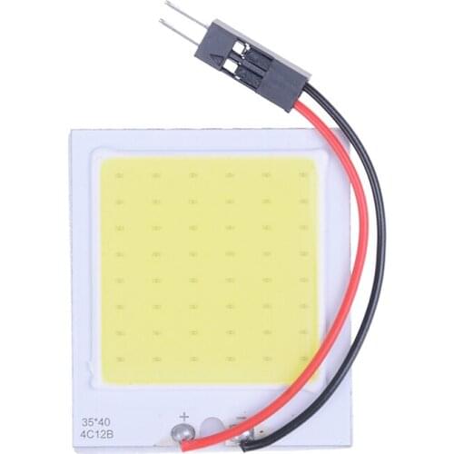 Car Auto Interior Reading Map Lamp Bulb Light Dome Festoon hite LED Panel Auto Car Interior