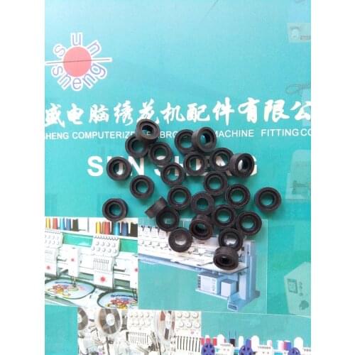 Computer embroidery machine parts, needle bar ring, O ring flat, round, Tajima concave rubber ring