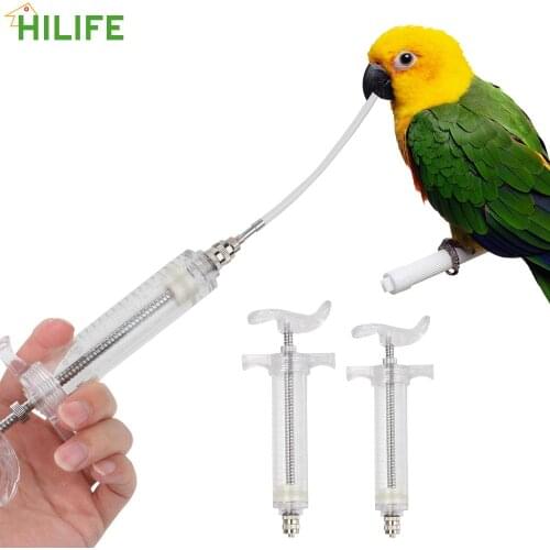 Baby Bird Feeder Bird Supplies 20ml/50ml Hand-raised breastfeeder Pet Feeding Parrot Feeding Syringe