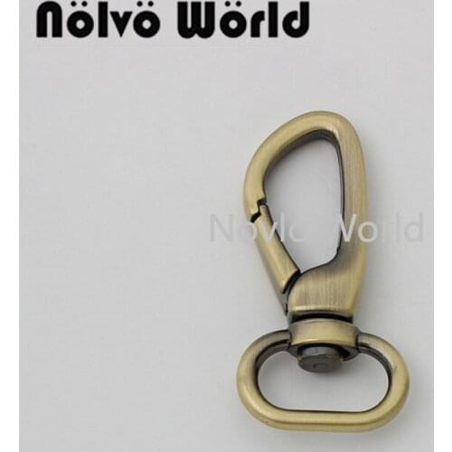 Nolvo World 20 pcs 20-26-32-38mm 5 colors High Quality Bag Accessories Parts Metal Lobster Clasp Spring Hook