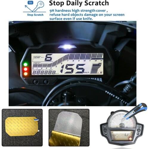 Motorcycle Cluster Scratch Protection Film Screen Protector For Yamaha R15 v3 2017-2020 MT-15 2018-2020