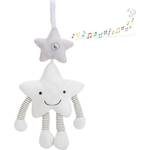 Music Star Crib Hanging New Baby Toys For Stroller Newborn Rattles Educational Plush Toys baby toys 0-12 months