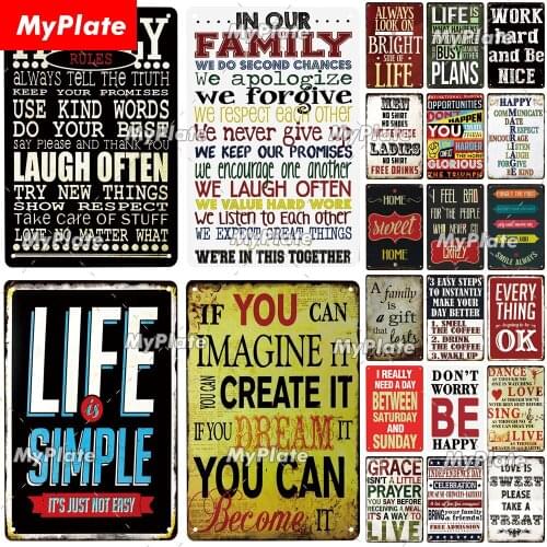 MOVIE+MAN Metal Sign Vintage Plaque Tin Sign Plate Wall Decor For Bar Club Man Cave Art Painting Gift Custom