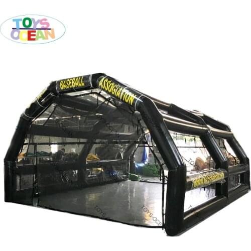 Seald type inflatable batting cage wholesale netting, giant inflatable sports games