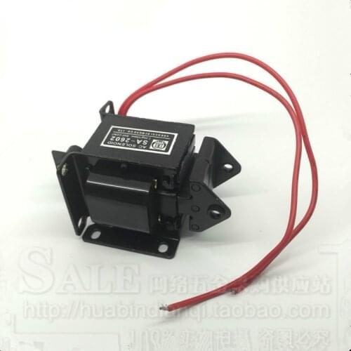 SA-2602 220V 110V Stroke 15mm AC Tractive Solenoid Electromagnet 2KG 20N Force