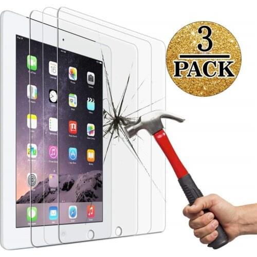 Tempered Glass Screen Protector for Apple IPad Air 2 Full Cover for I Pad 9.7 2018 Air 1 2017 9H Glass Screenprotector Glas Hoes