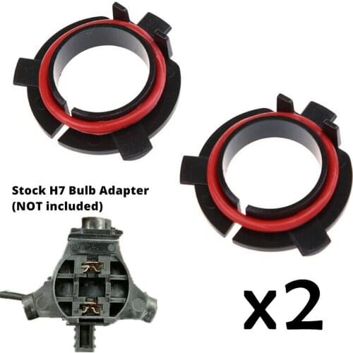 Base Headlight Bulb Adapter Black For Kia Holder Parts Plastic Replaces