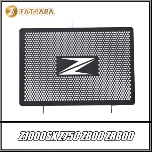 For KAWSAKI Z1000SX Z750 Z800 ZR800 Motorcycle Accessories Water Tank Radiator Guard Protection Cover