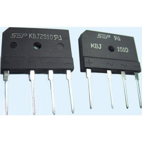Free shipping 10pcs/LOT KBJ2510 2A 1000V