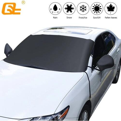 Car windshield cover anti-freeze snow anti-snow dustproof heat insulation four seasons universal for Hatchback sedan SUV