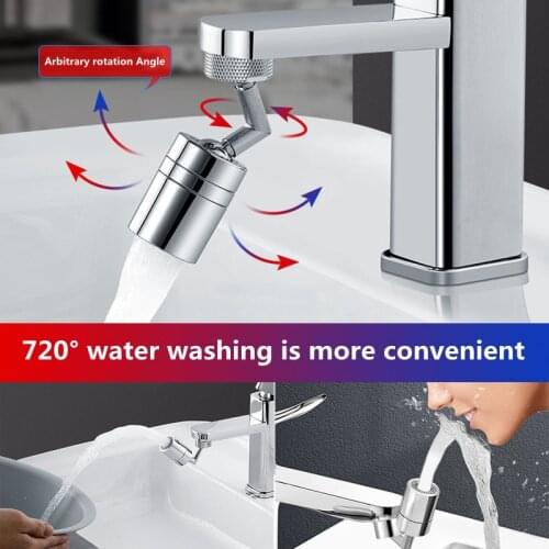 Bathroom faucet nozzle filter foaming kitchen bubbler 720 degrees universal swivel faucet anti-splash nozzle