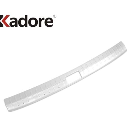 For Volkswagen Golf Variant 2014-2018 2019 2020 Stainless Steel Inner Rear Trunk Bumper Cover Trim Car Tailgate Door Sill Plate