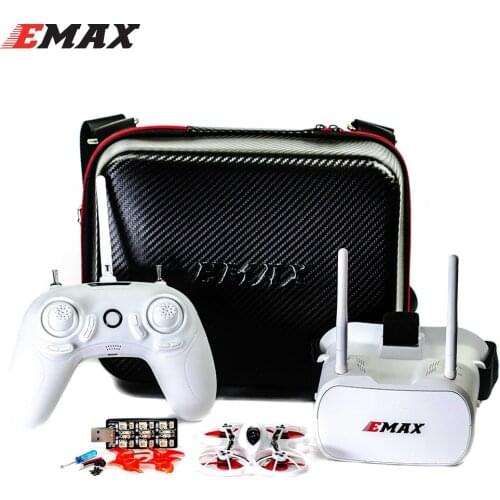 Emax Tinyhawk 75mm F4 Magnum Mini 5.8G FPV Racing With Camera RC Drone 2~3S BNF with 2 pair of 40mm propellers for RC