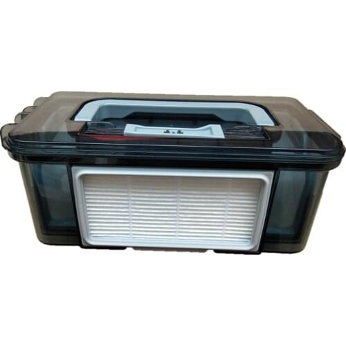 Dust Box HEPA Filter Frame Rubber Seals Pre Filter Net for Proscenic 790T Robotic Vacuum Cleaner Spare Part Accessories Dust Bin