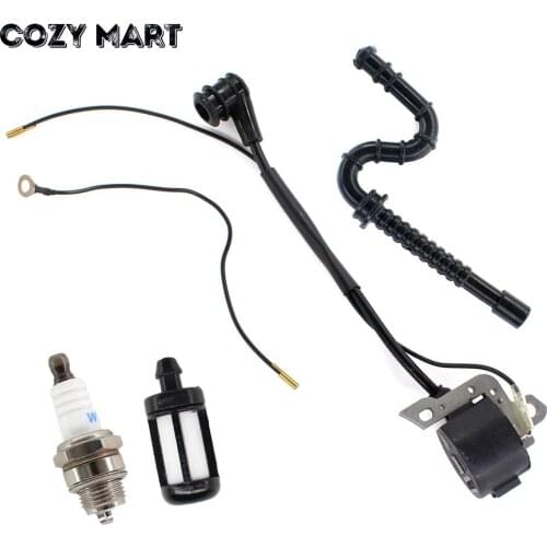 Ignition Coil Fuel Line Filter Spark plug For Stihl MS240 MS260 MS290 MS310 MS340 MS360 MS380 MS381 MS390 Chainsaw 0000 400 1300