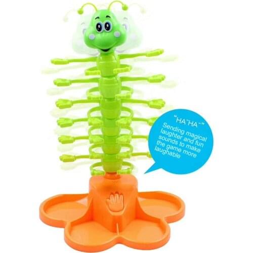 2020 New 1 Pcs Electric Wiggle Dance Caterpillars Toy Fun Game Educational for Children Kids