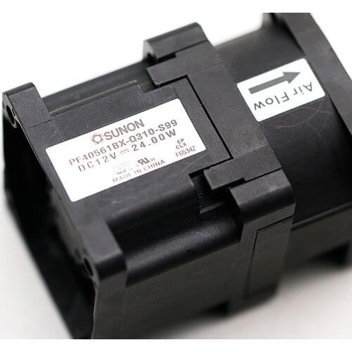 Original For Sunon PF40561BX-Q310-S99 4056 40mm 40*40*56mm DC 12V 24W powerful server inverter cooling fan